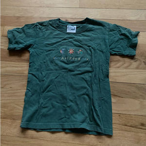 Vintage Desert Heat Apparel Green Arizona Top